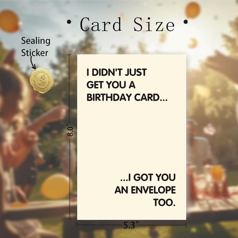 Quirky Birthday Card for Women and Friends