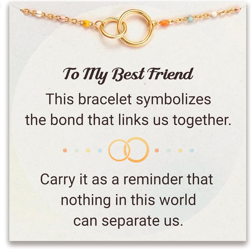 Friendship Bracelet Gift for Women - Bestie Jewelry