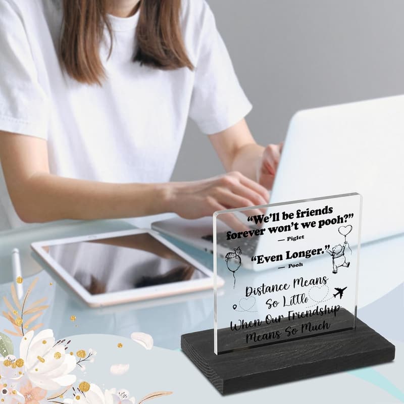 Farewell Gift for Friends - Long Distance Friendship Decor