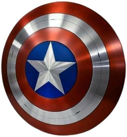 Handmade 18-Inch Captain Shield Replica for LARP & Theater