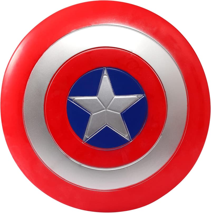 Kids Superhero Captain Shield Prop for Party Cosplay