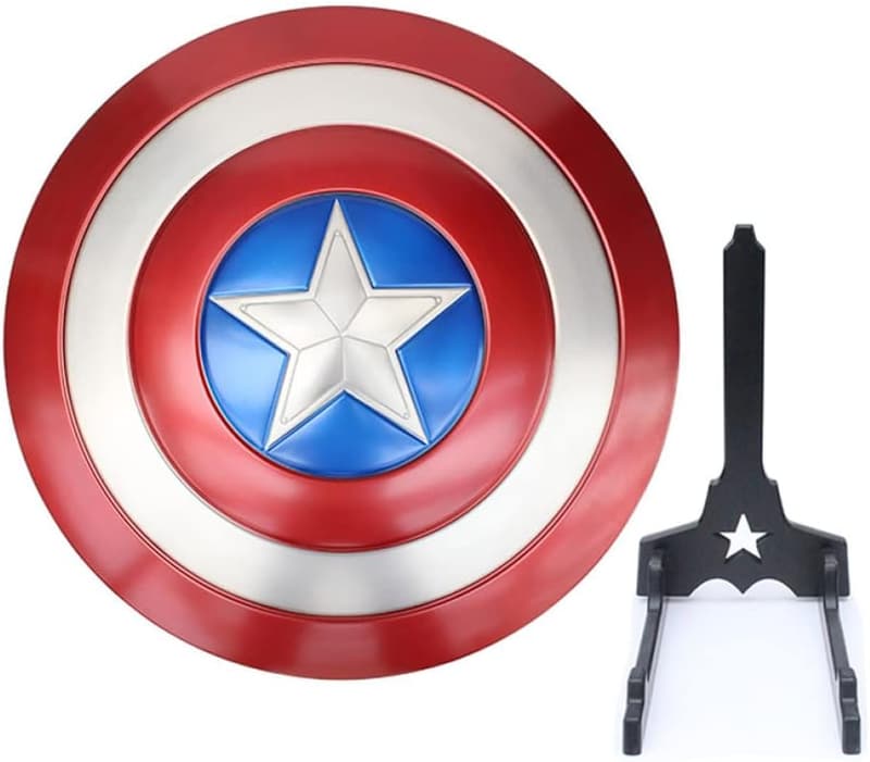 Captain America 1:1 Solid Steel Alloy Shield Replica