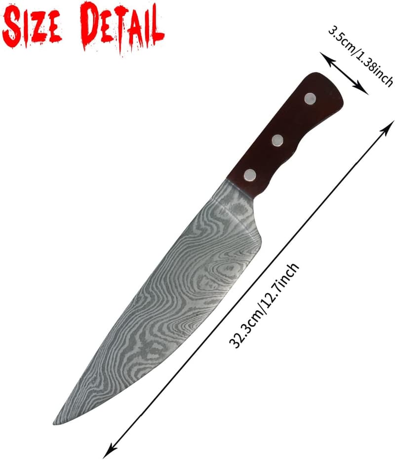 Halloween Foam Fake Knife – 12.6