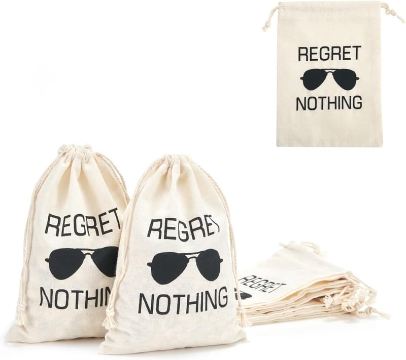 Bachelorette Party Favor Sets - 10 Cotton Hangover Kits