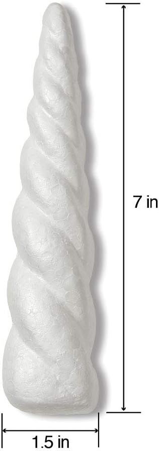 Unicorn Horn Craft Set - 4 Pieces, 1.5