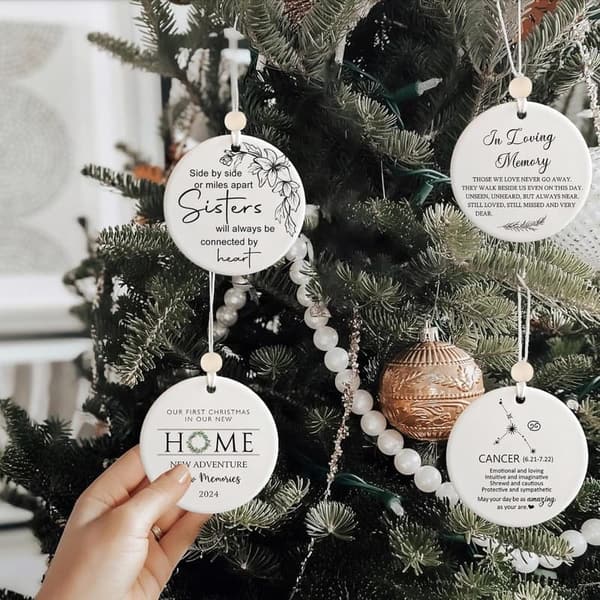2024 First Christmas Home Ornament - Couples Housewarming Gift