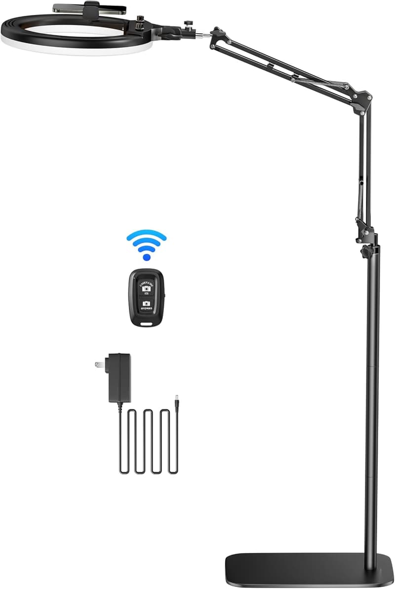 14'' LED Ring Light with Stand for Video & Live Streaming