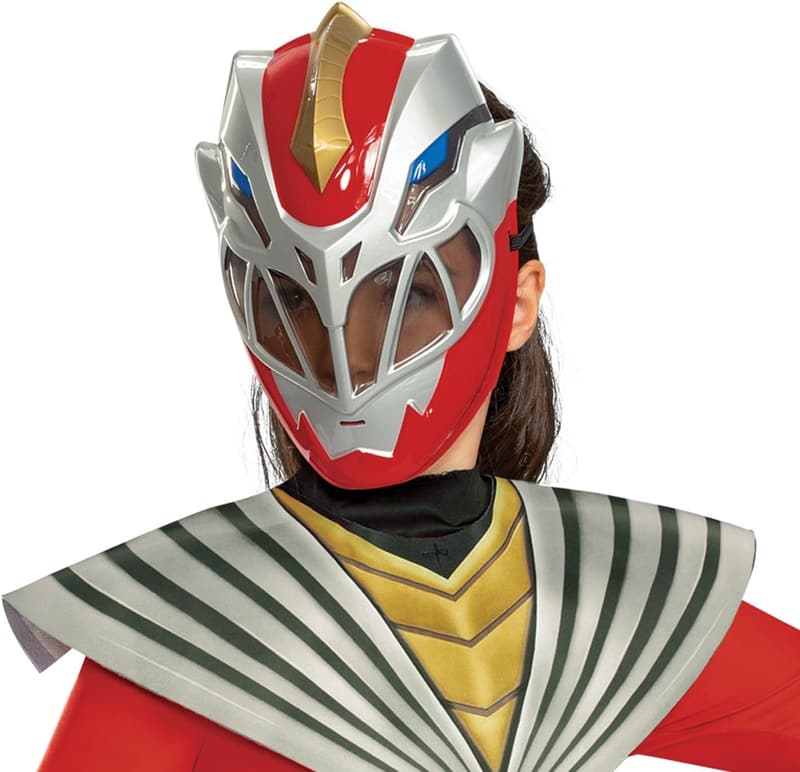 Girls' Cosmic Fury Red Ranger Costume with Belt