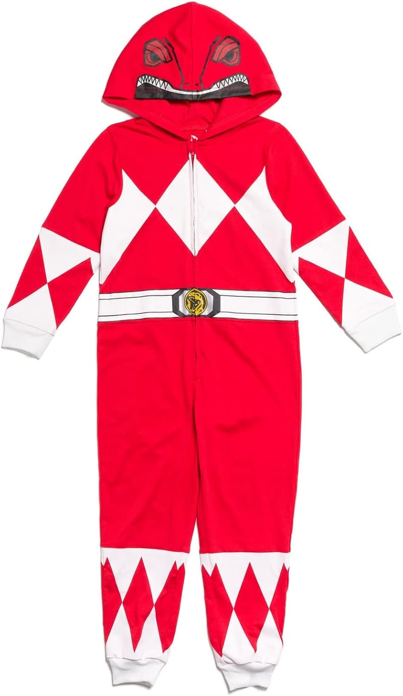 Power Rangers Zip-Up Cosplay Jumpsuit for Kids