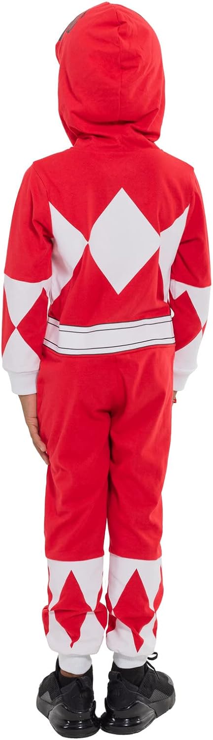 Power Rangers Zip-Up Cosplay Jumpsuit for Kids