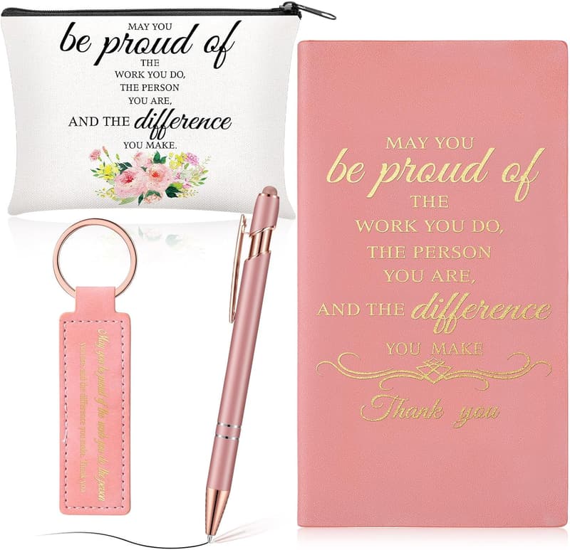 Employee Appreciation Gift Set for Women - 4-Piece Inspirational Kit