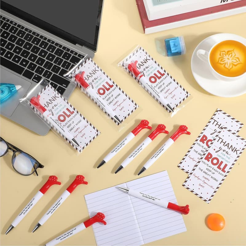 Employee Appreciation Gift Sets with Thank You Cards & Pens