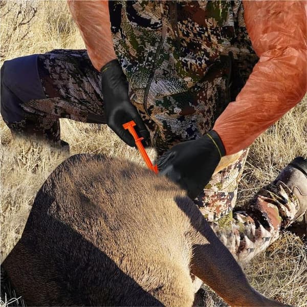 Deer Hunting Kit - Butt Out Tool, Gloves, Covers, Rubber Bands