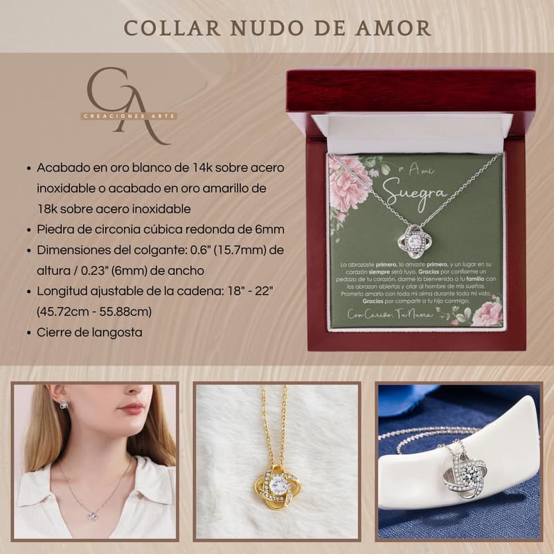 Mother's Day Necklace Gift for Moms and Mothers-in-Law