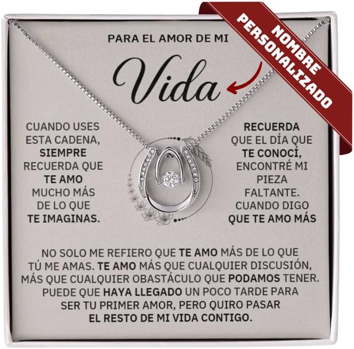 Valentine's Day Gold Necklace for Women with Surprise Box