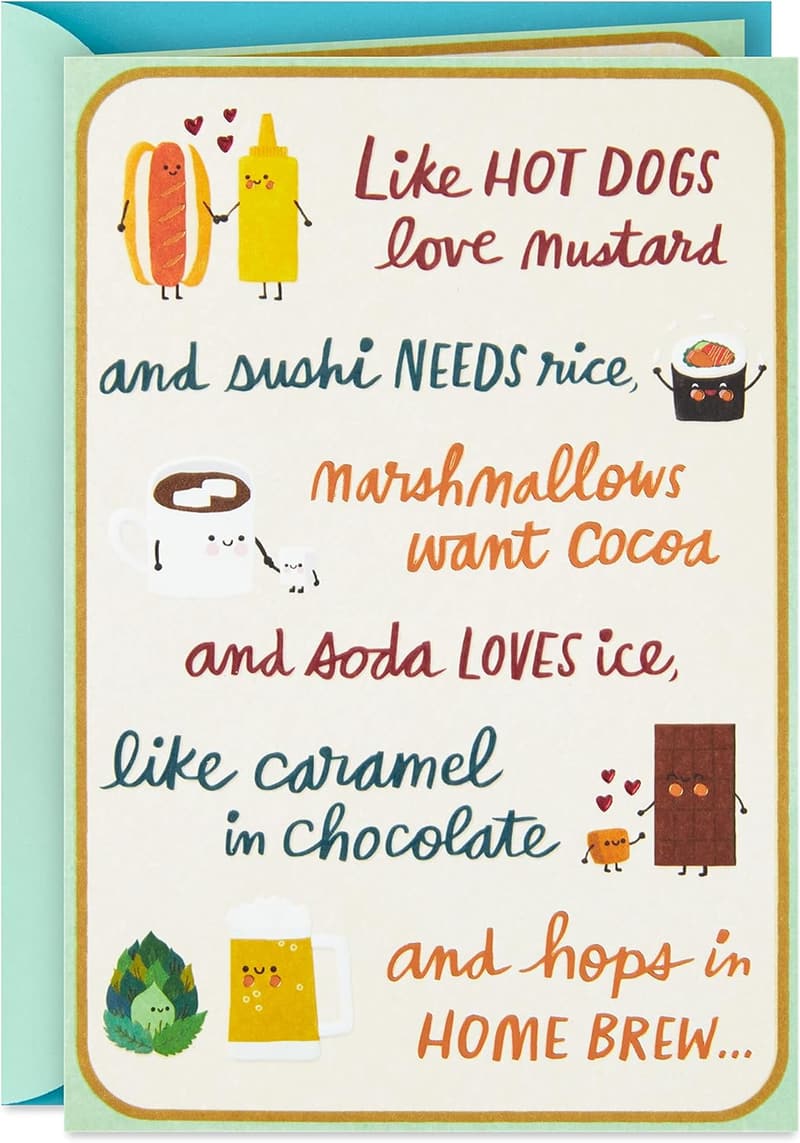 Anniversary Card for Couples – Hallmark 