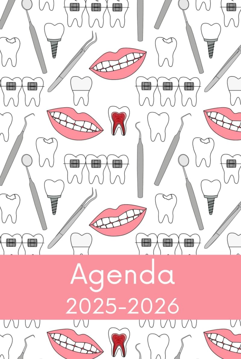 2025-2026 Weekly & Monthly Planner for Dental Professionals
