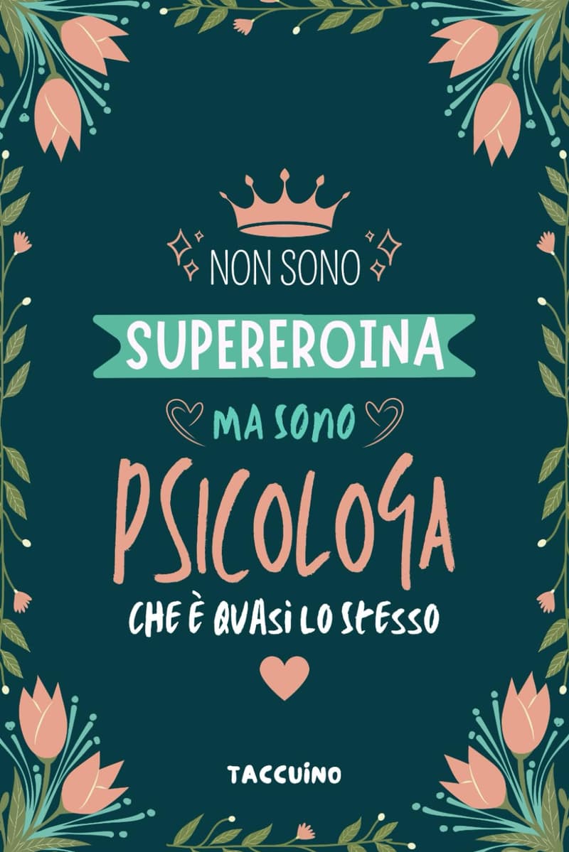 Psychologist Notebook: Personalized Gift for Women in Psychology