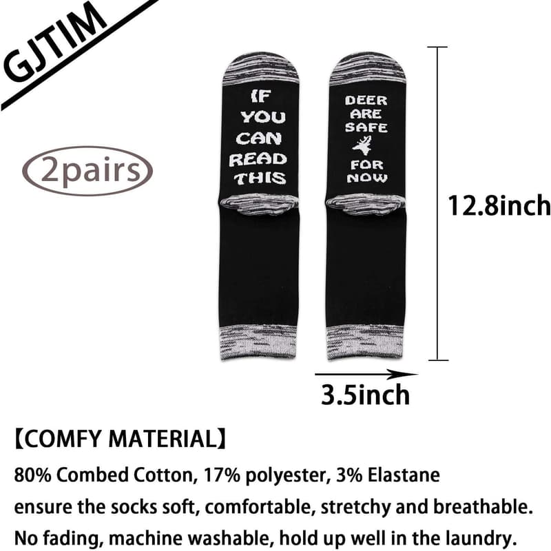 Funny Hunting Socks for Hunters - 