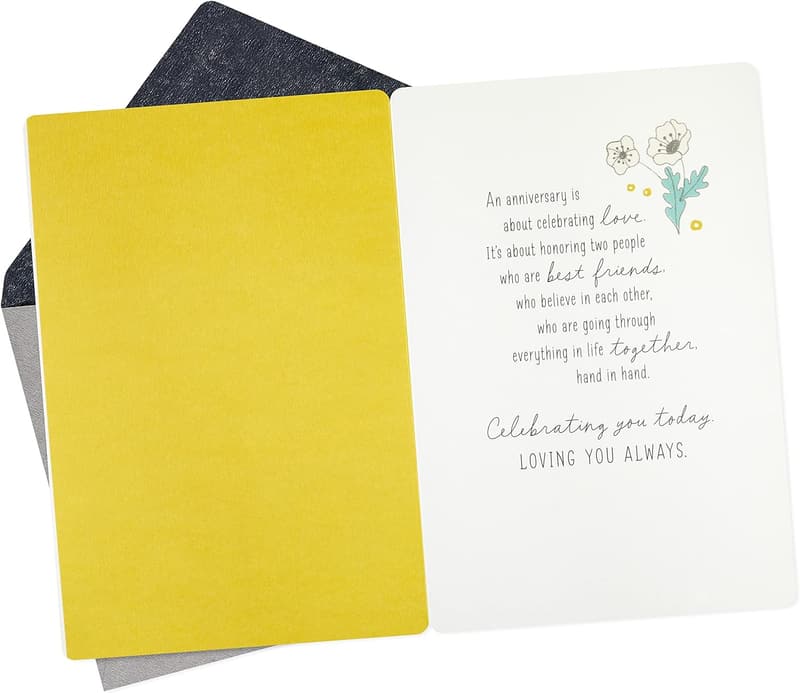 Anniversary Card for Couples - 
