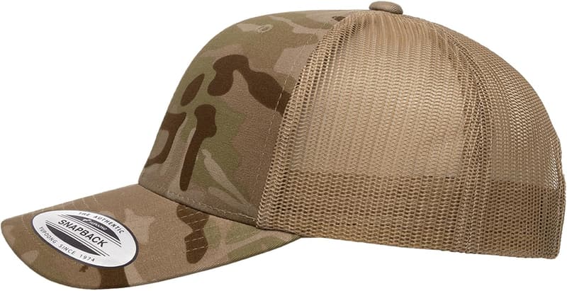 Buck Deer Skull Mesh Trucker Hat for Men and Women