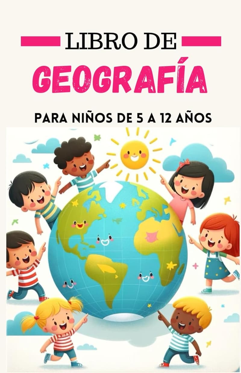 Geography Adventure Book for Kids Ages 5-12