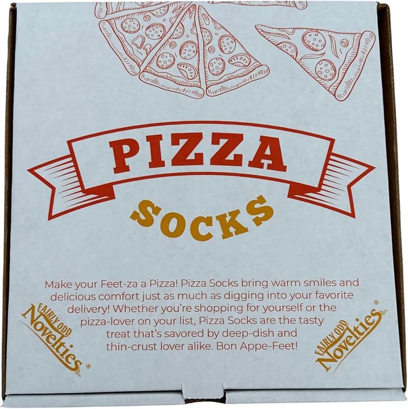 Funny Food-Themed Socks Gift Set for Men – 3 Pairs