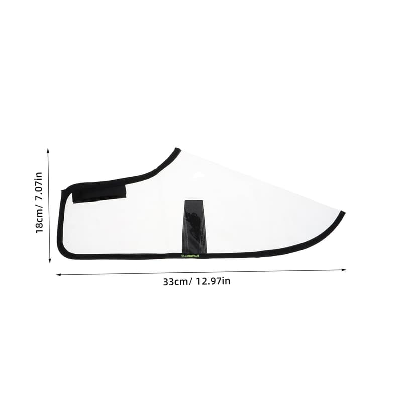 Reusable PVC Haircut Shoes Cover for Stylists and Barbers