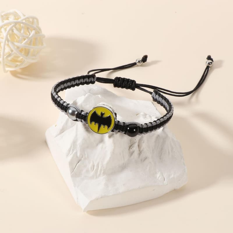 Handmade Spider Kitty Bat Charm Bracelet - Perfect Birthday Gift