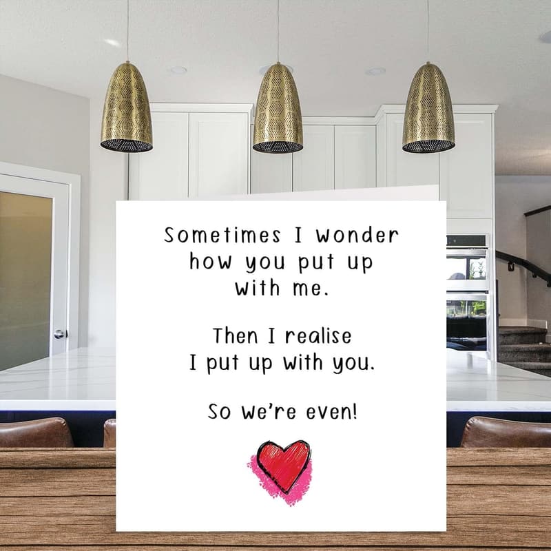 Witty Anniversary Card - 