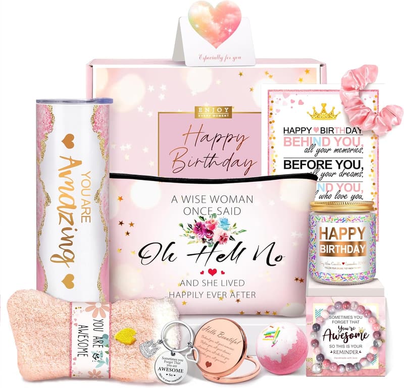 Birthday Spa Gift Basket for Teen Girls and Friends