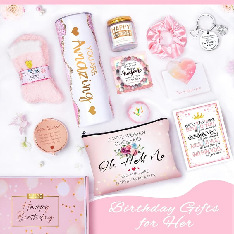 Birthday Spa Gift Basket for Teen Girls and Friends