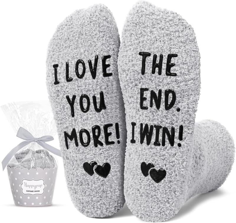 Valentine's Day Gift Socks for Her - Cute Girlfriend Accessories