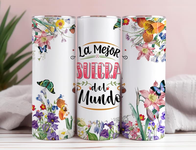 Mother's Day 20 oz Tumbler for Mother-in-Law with Lid