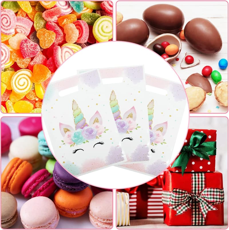 Kids' Unicorn Birthday Party Favor Bags - 30 Pack