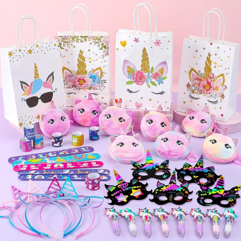 Unicorn Birthday Party Favors & Goodie Bag Supplies