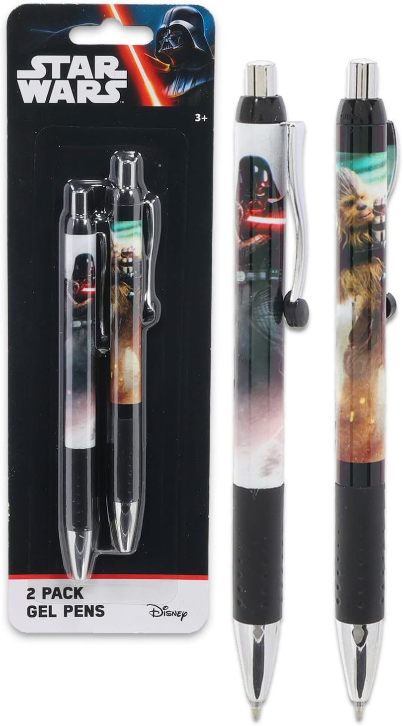 Star Wars Ballpoint Pens Set with Bookmark - Office Supplies Gift
