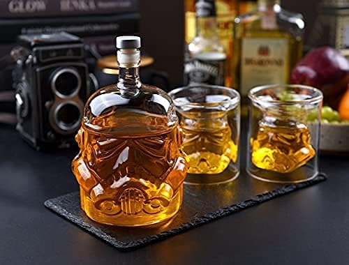 Stormtrooper Whiskey Decanter Set with 2 Glasses, 750ml