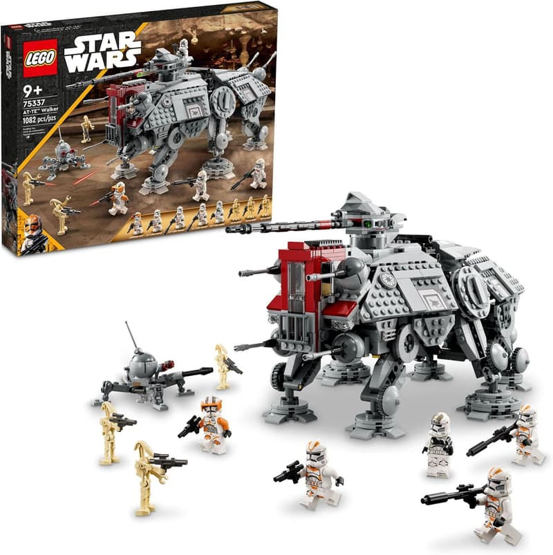 LEGO Star Wars AT-TE Walker 75337 Poseable Toy for Kids