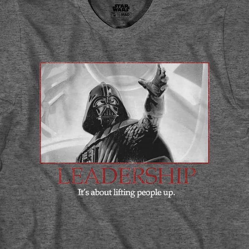 Darth Vader Motivational Poster Tee for Men