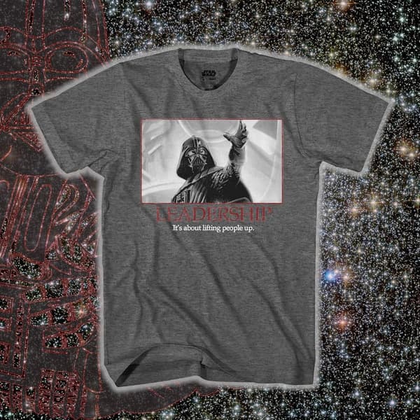 Darth Vader Motivational Poster Tee for Men