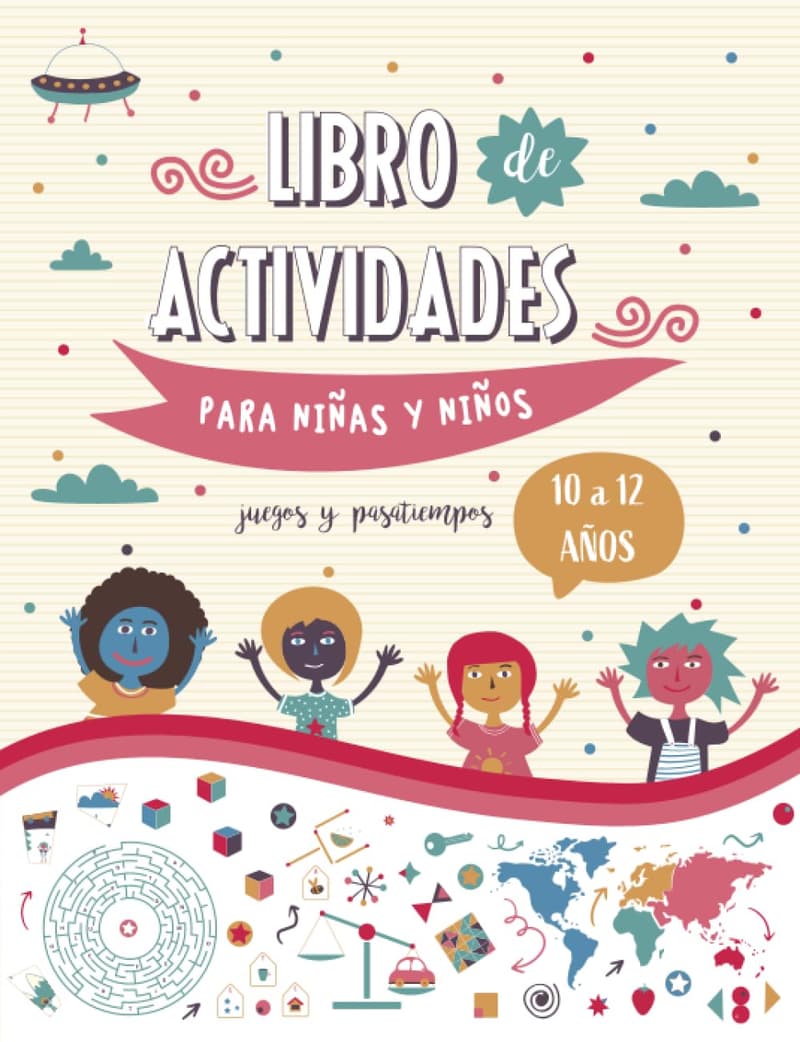 Activity Book for Kids Ages 10-12: Games, Puzzles & More