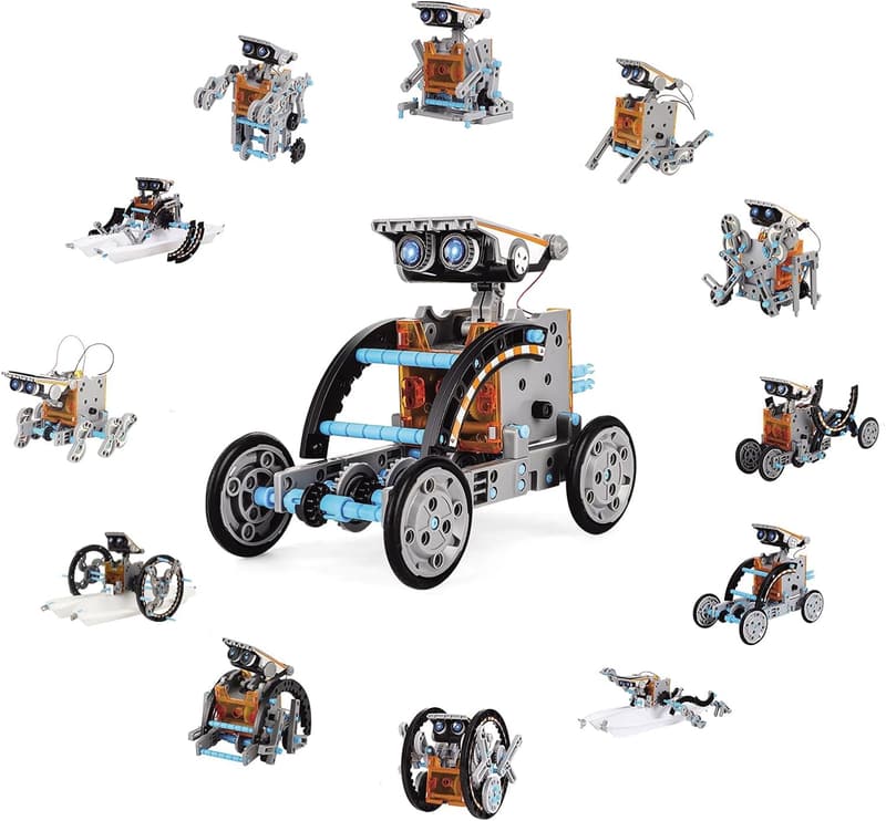 STEM Solar Robot Kit for Kids Age 8-12 - Birthday Gift