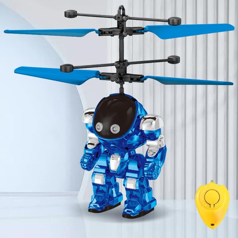 Induction Helicopter Drone Toy for Boys Ages 8-13 - Blue