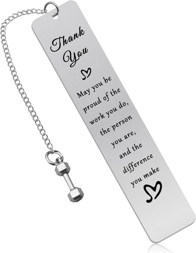 Motivational Bookmark for Fitness Trainer and Gym Enthusiasts