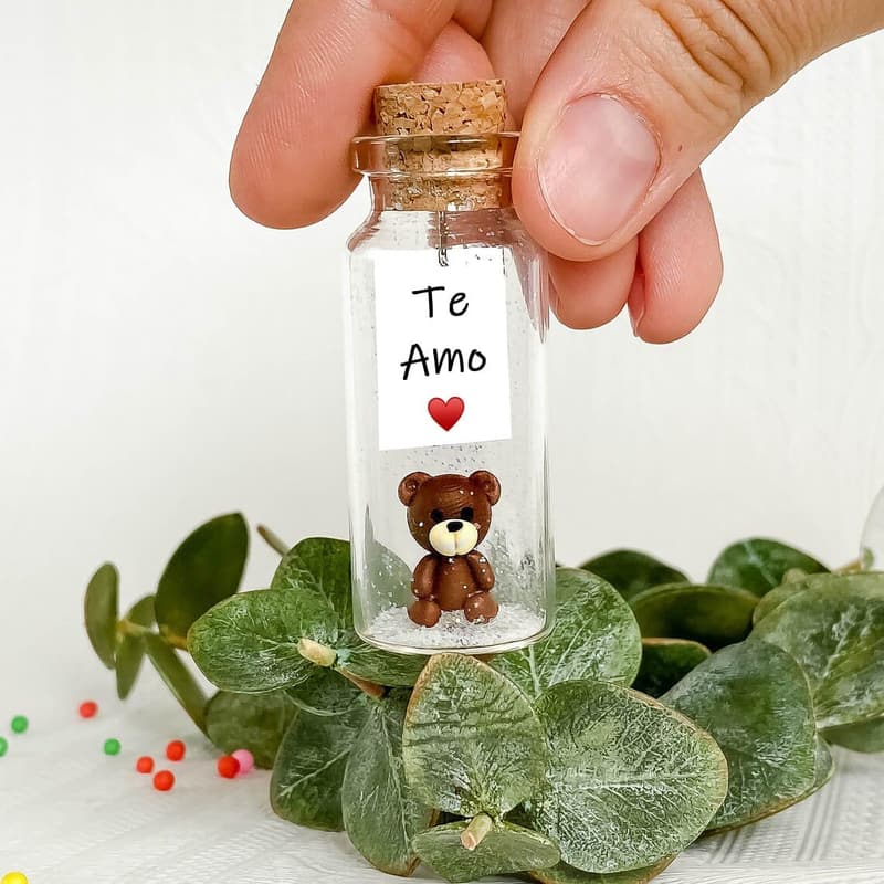 Romantic Message in a Bottle Gift for Couples