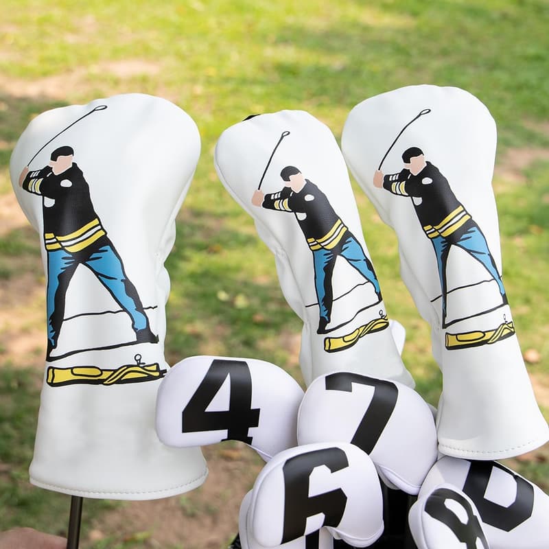 Funny Golf Head Covers - Premium Driver & Fairway Wood Protection