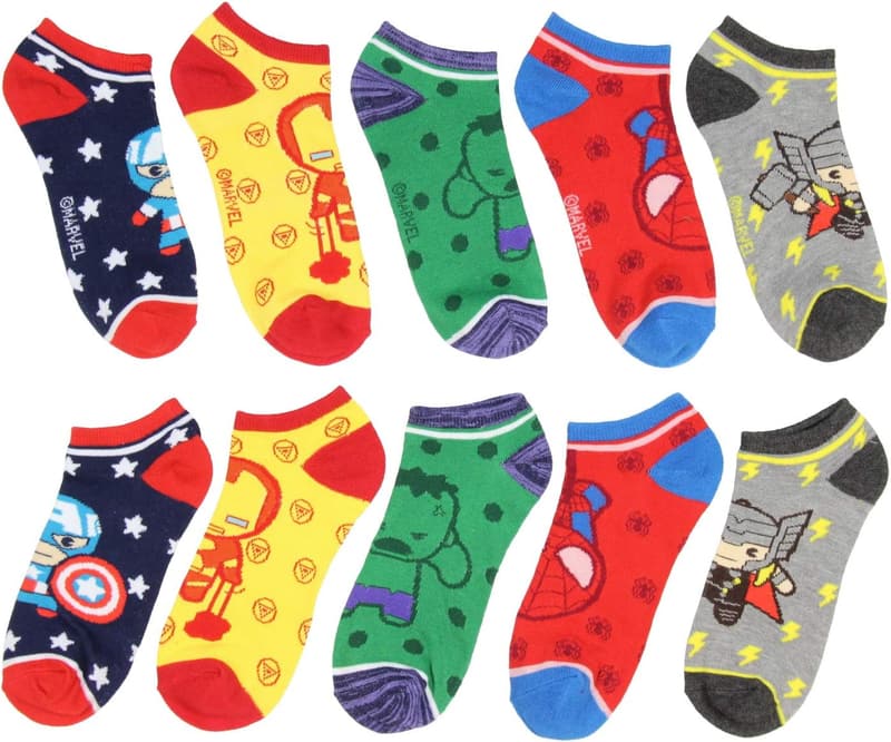 No-Show Ankle Socks Set for Men and Women