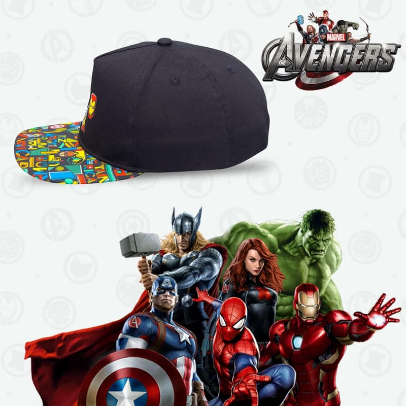 Avengers Baseball Cap for Boys Ages 5-14