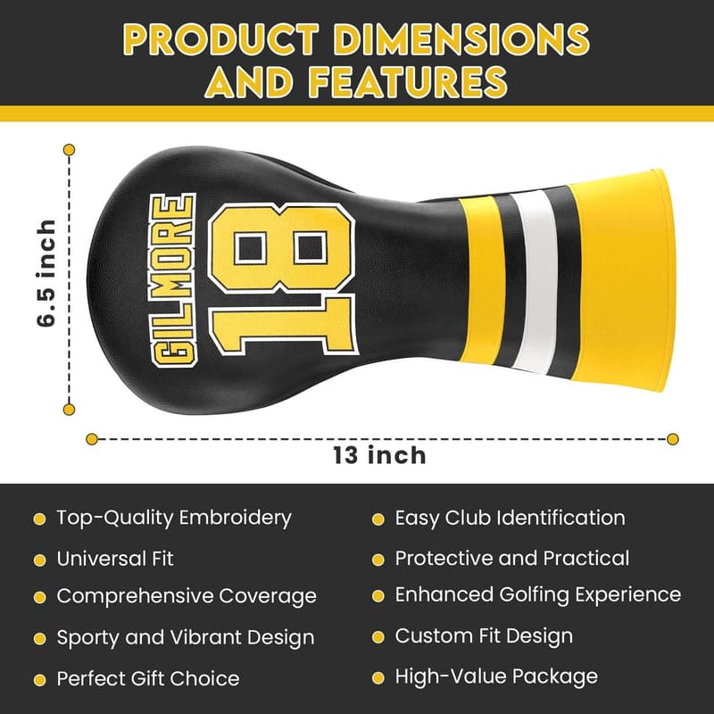 Premium Golf Club Head Cover - Essential Protector for Men